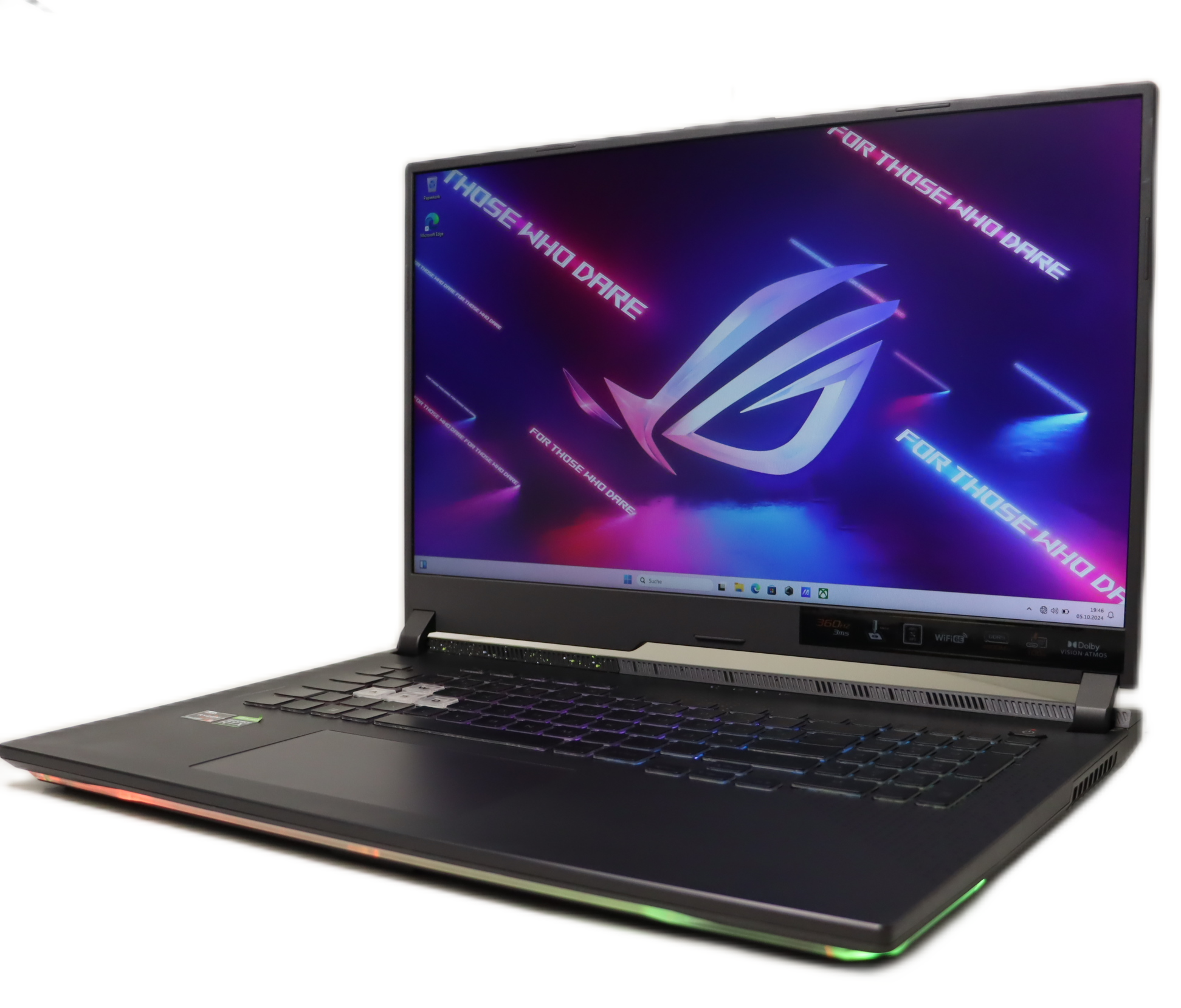 ASUS G713R 17" Ryzen 9 6900HX 3,3 GHz 16GB DDR5 RAM 1TB SSD NVIDIA GeForce RTX 3060 Win 11