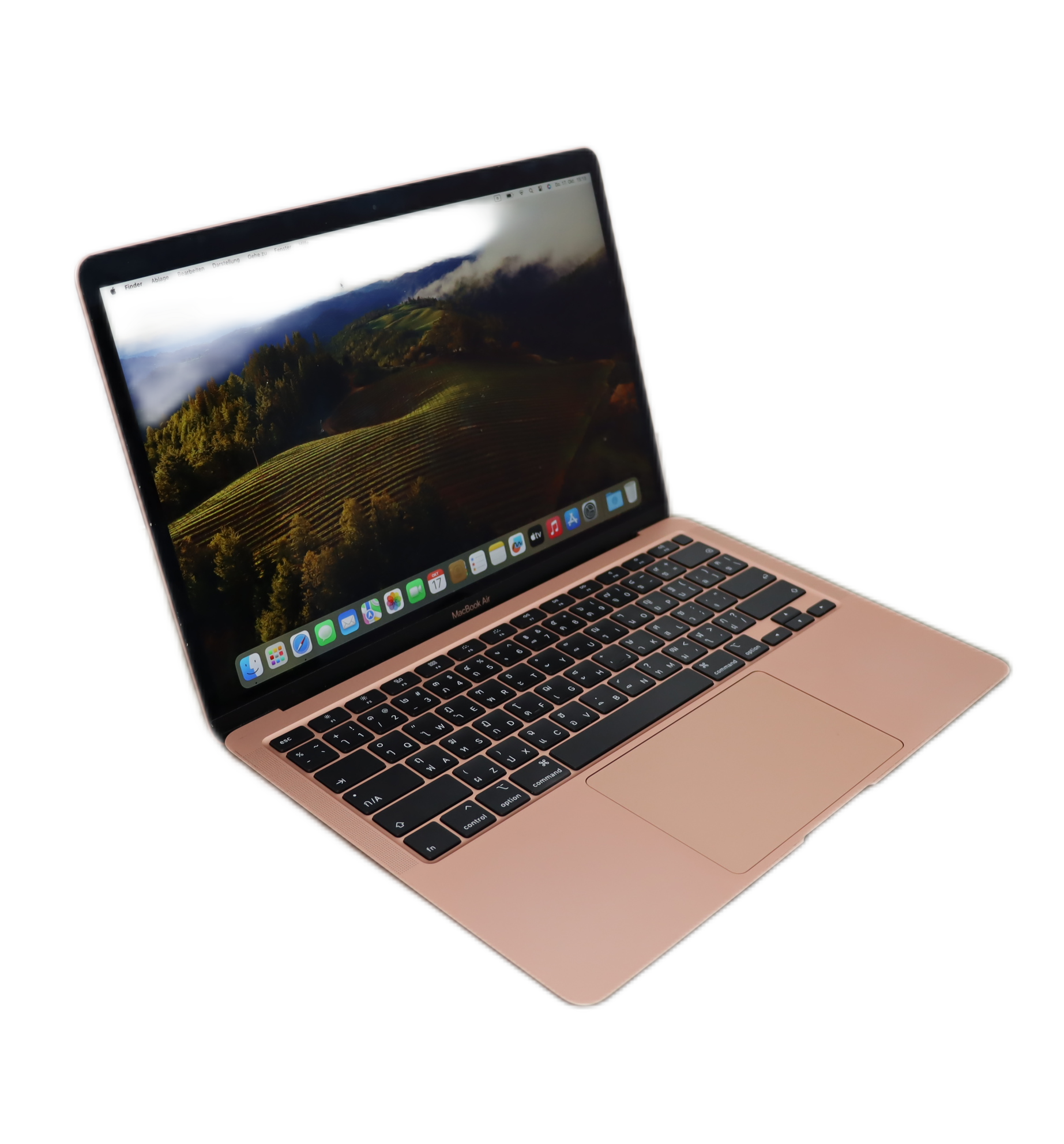 MacBook Air Core i5" 1.1 13 Zoll 2020 1.1 GHz Core i5 (I5-1030NG7) Rosegold QWERTY Zyklen 152