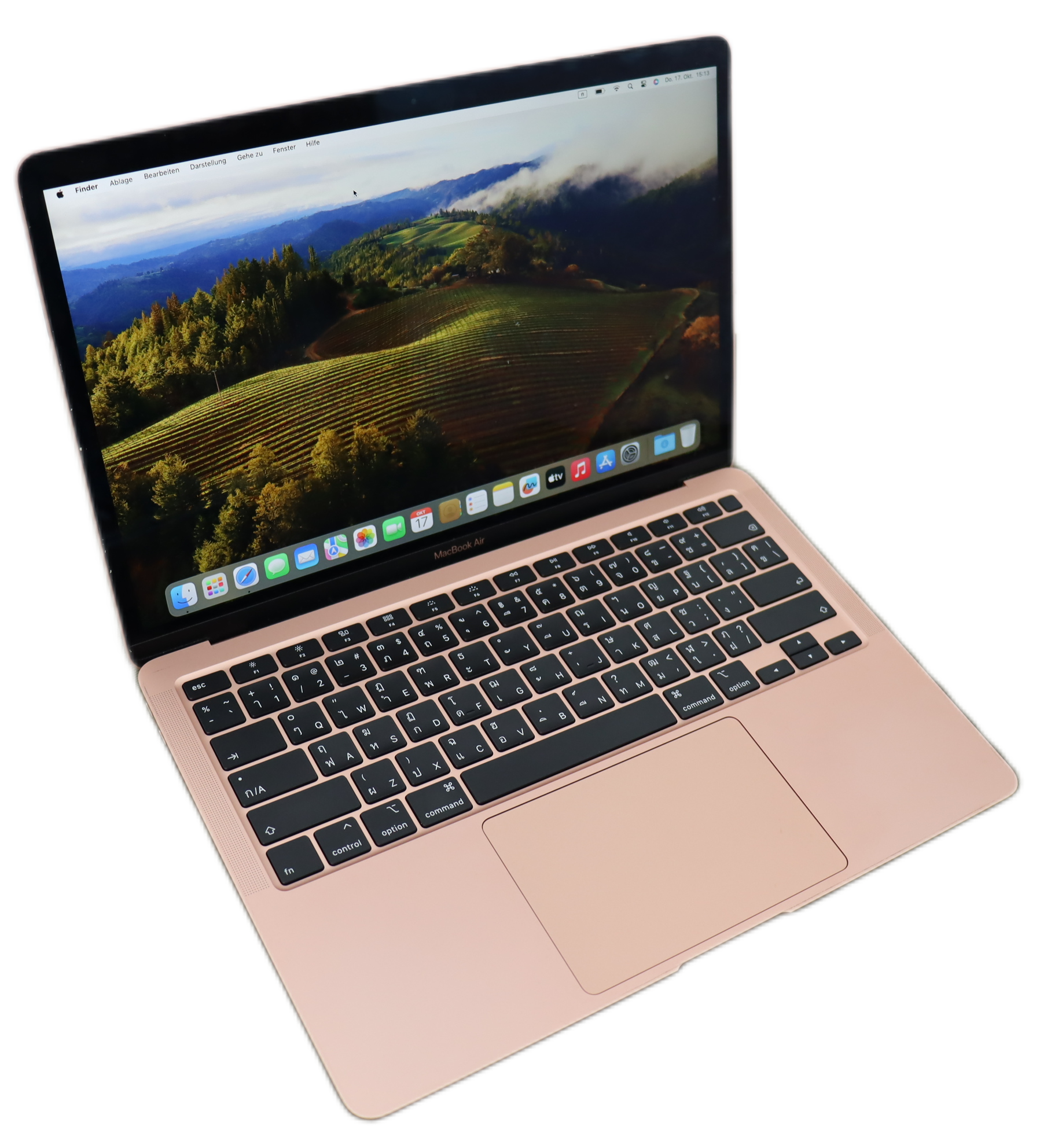 MacBook Air Core i5" 1.1 13 Zoll 2020 1.1 GHz Core i5 (I5-1030NG7) Rosegold QWERTY Zyklen 152