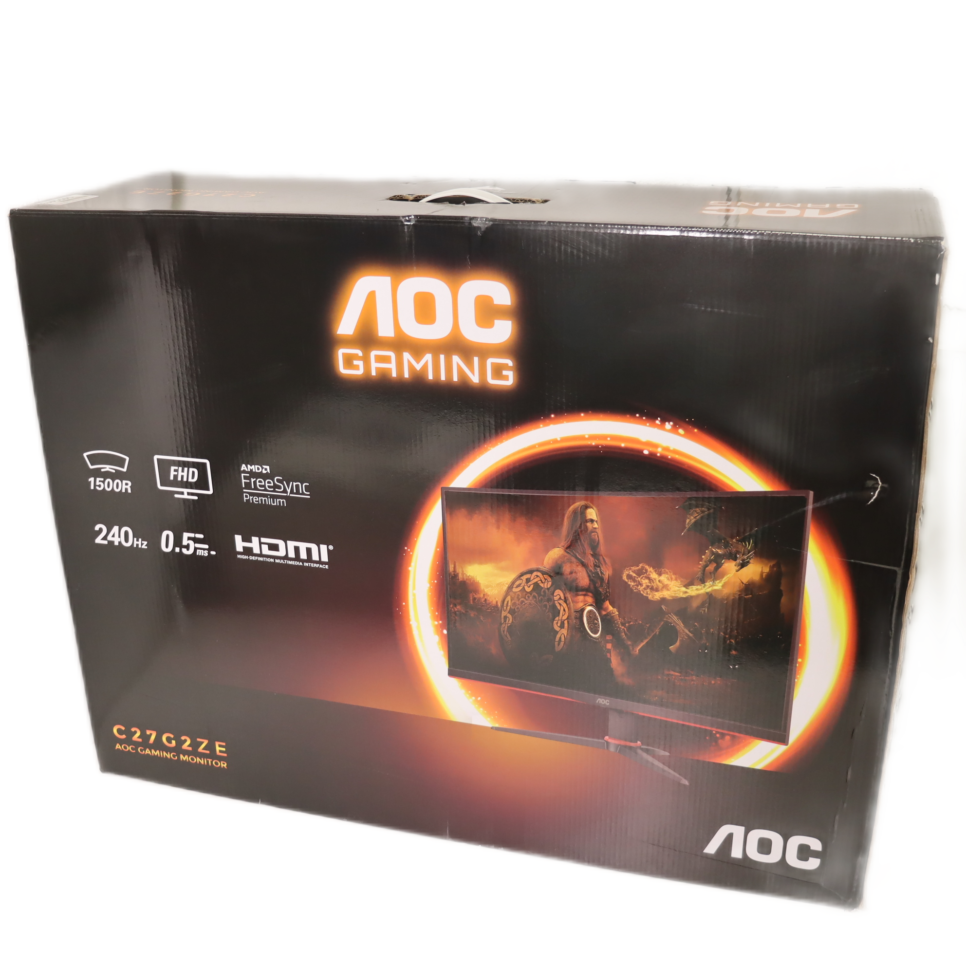 AOC Gaming C27G2ZE/BK 27 Zoll Curved Full HD 240 Hz 0.5 ms 2xHDMI, DisplayPort