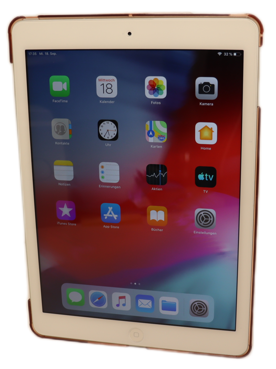 Apple iPad Air A1474 16GB Wi-Fi Only 1.4 GHz Apple A7 2013 Display 9.7"Tablet-Hülle