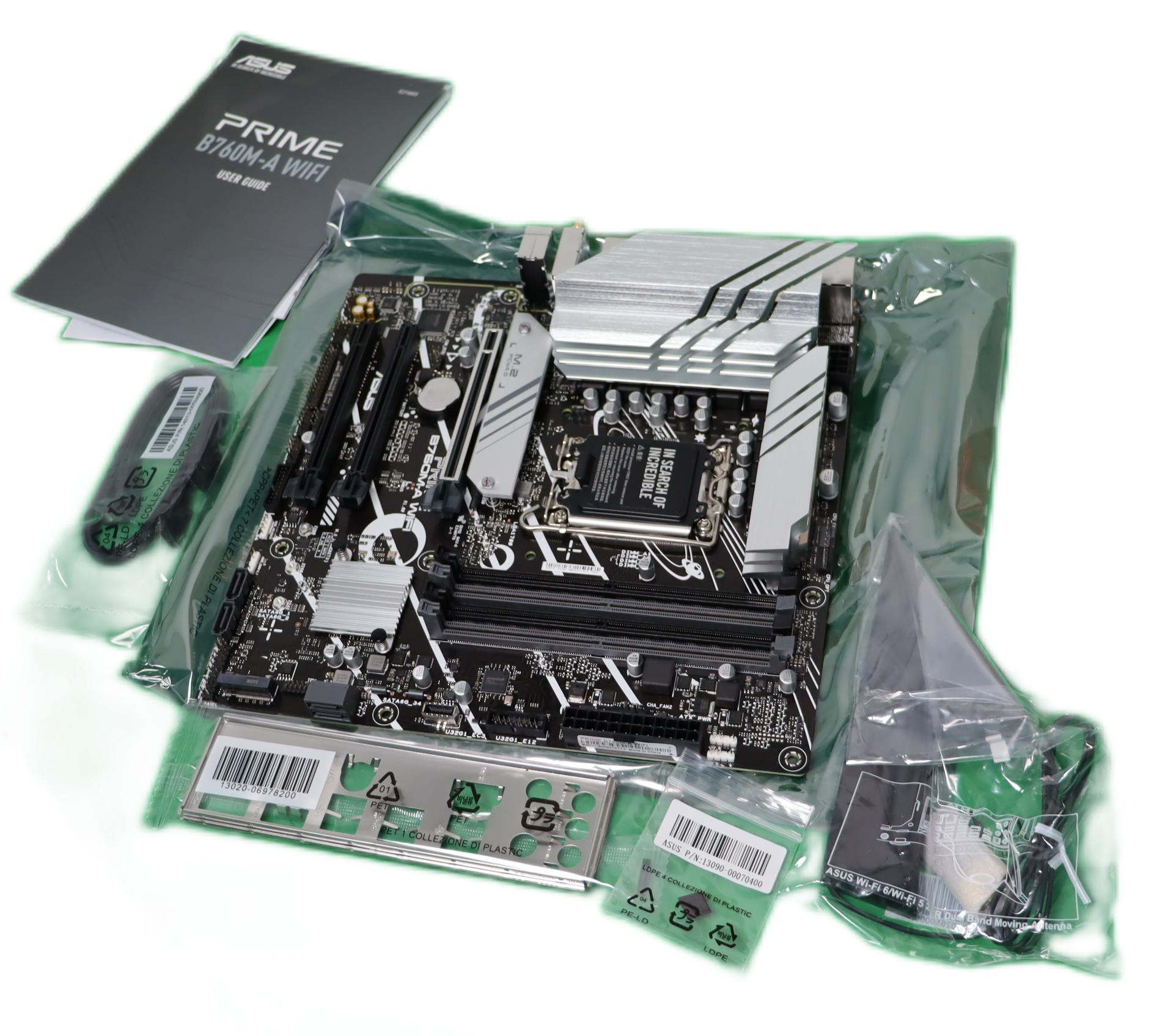 ASUS PRIME B760M-A WIFI D4 Gaming Mainboard Sockel Intel LGA 1700