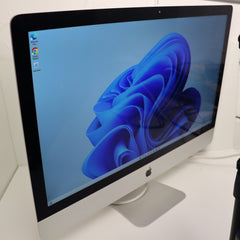 iMac "Core i5" Intel i5 3,2GHz 27" 2012 32GB RAM 500GB HDD GeForce GTX 660M Win11 Ständer hält nicht