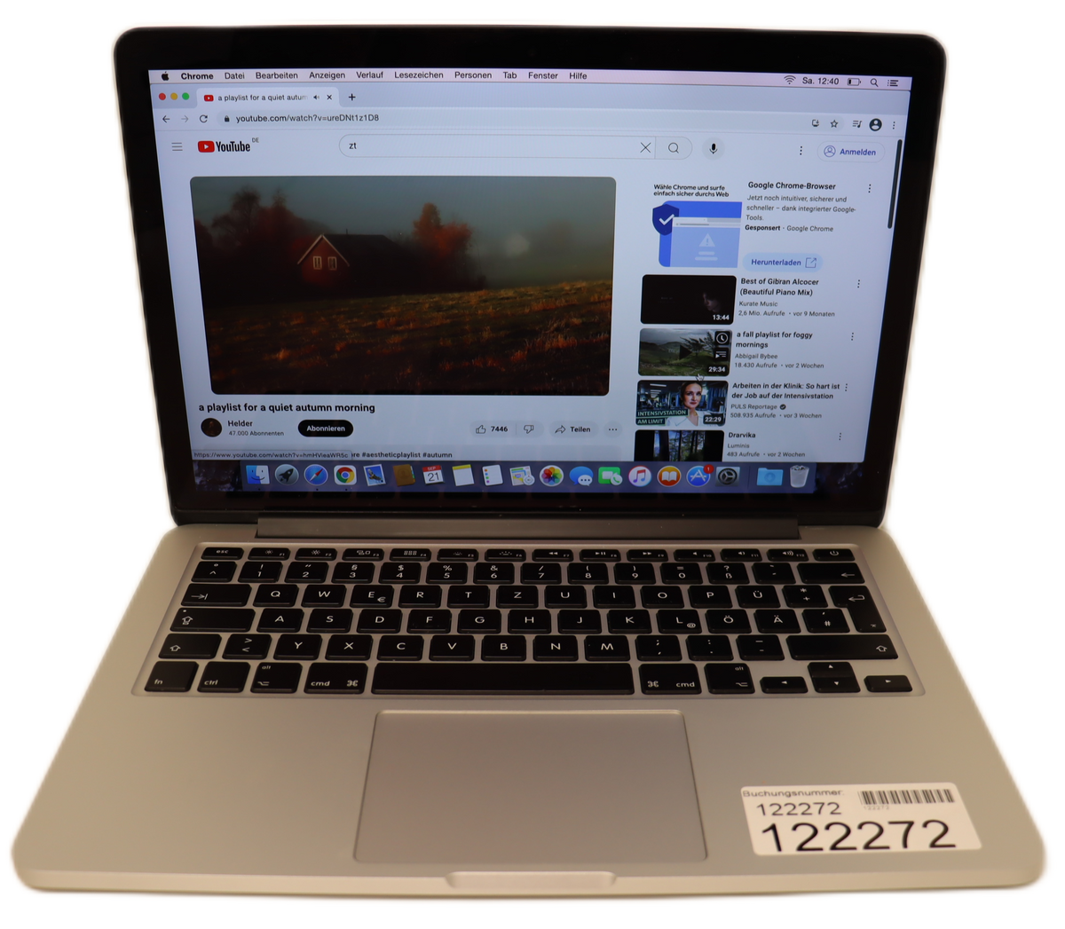 MacBook Pro A1502 Core i5" 2.6 13" Mid-2014, 8GB RAM, 256GB SSD 122272