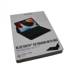 Bluetooth®-Tastatur mit Tablet-Tasche "KEY4ALL X3100", Schwarz, QWERTZ