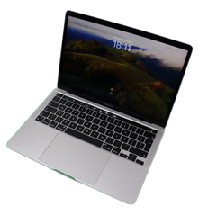 Apple MacBook Pro 13.3 Zoll Silber 8GB RAM 256GB SSD (Batterie 94% 148 Ladezyklen) QUERTY