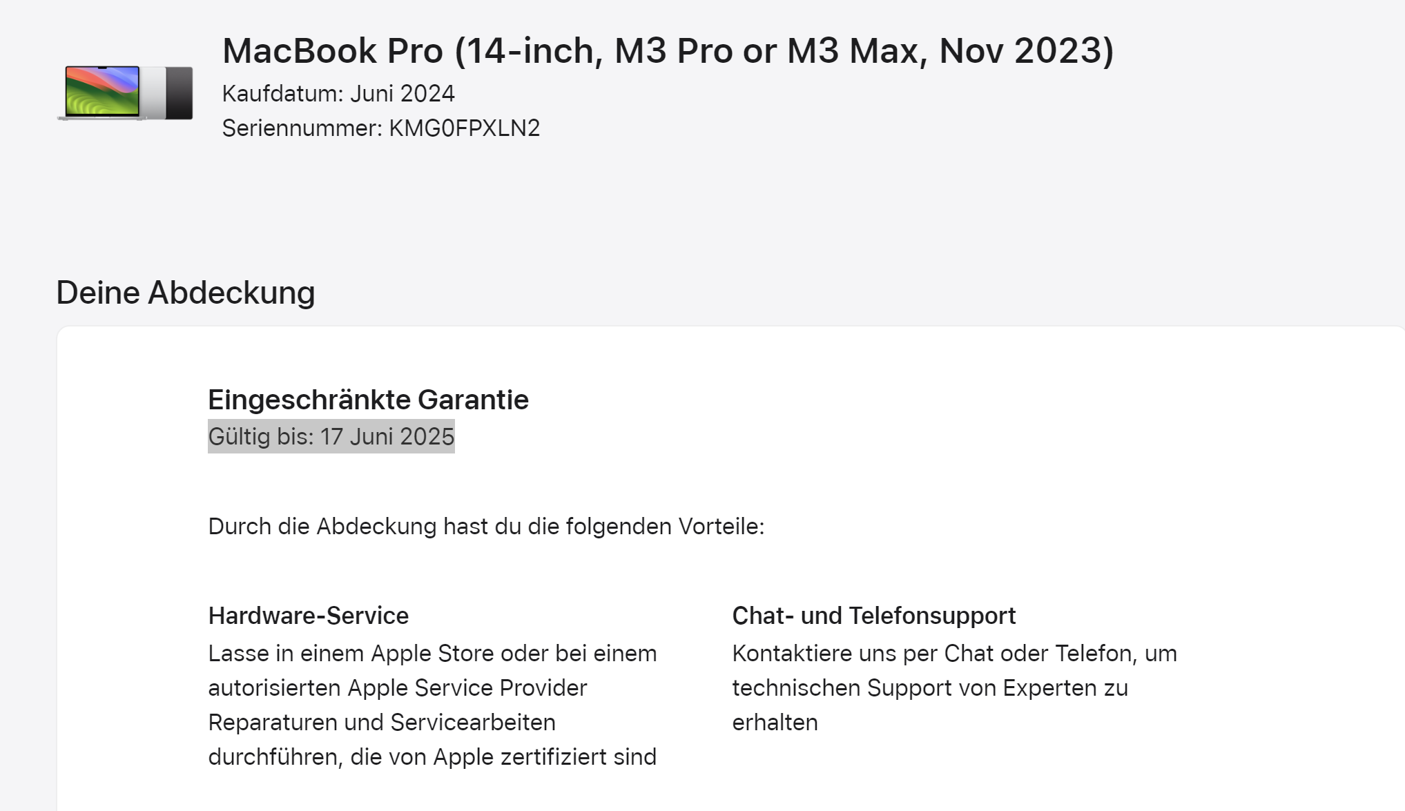 Apple MacBook Pro M3 14inch 18GB 512GB SSD - Space Black Apple garantie bis: 17 Juni 2025