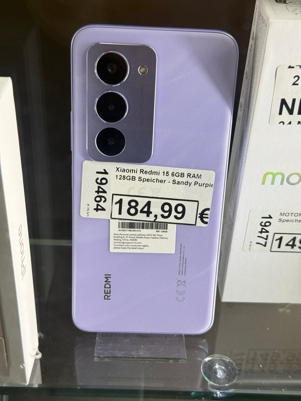 Xiaomi Redmi 15 6GB/128GB Sandy Purple Hauptbild