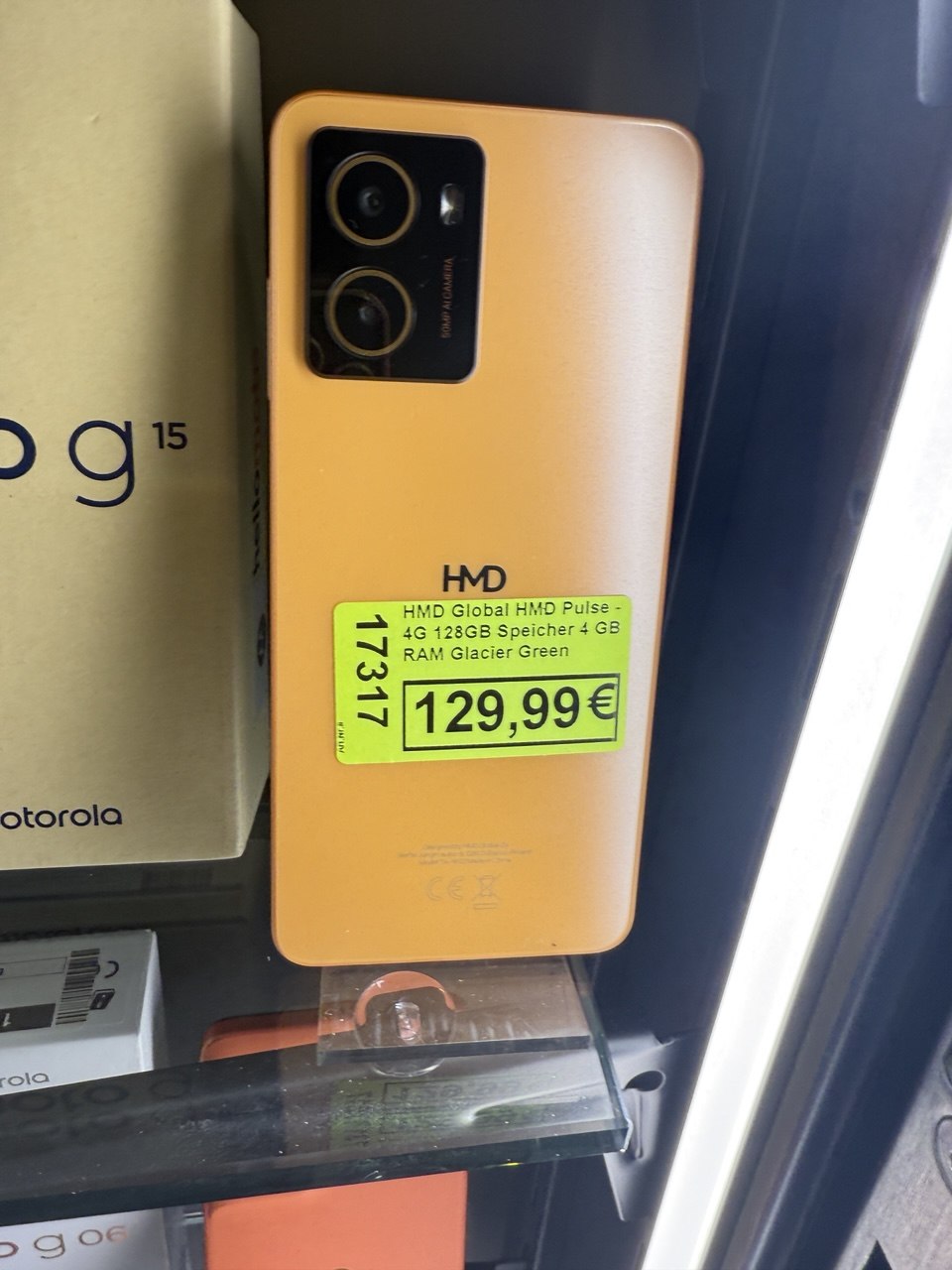 HMD Pulse Smartphone 128GB Glacier Green