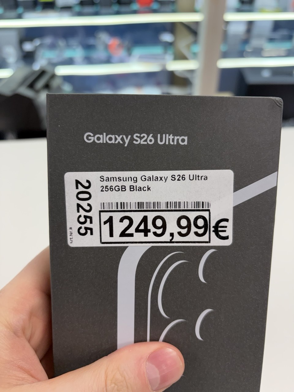 Samsung Galaxy S26 Ultra 256GB Schwarz
