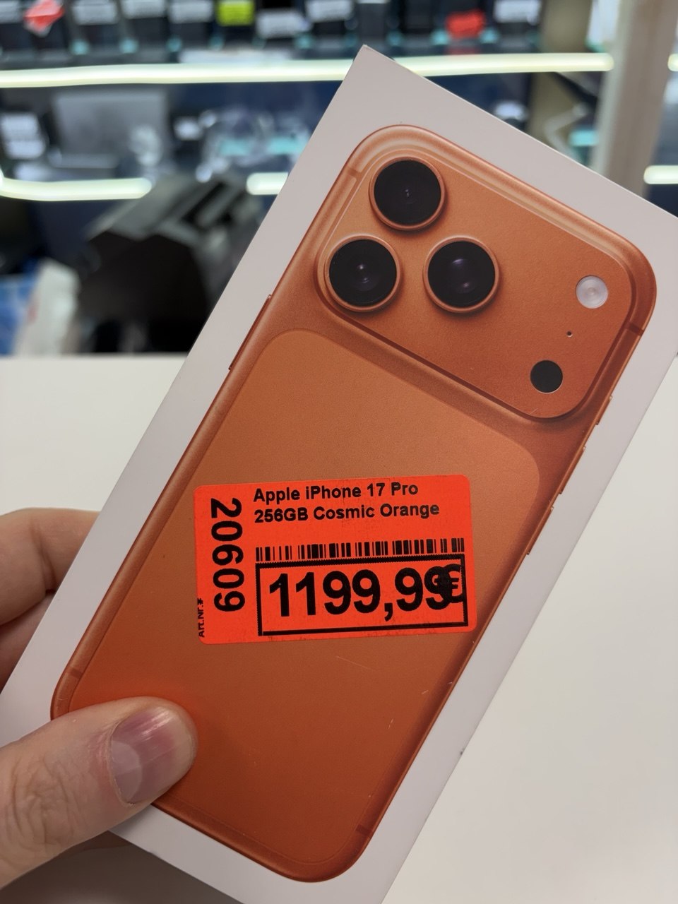 Apple iPhone Case Leder Orange für iPhone 12 Pro