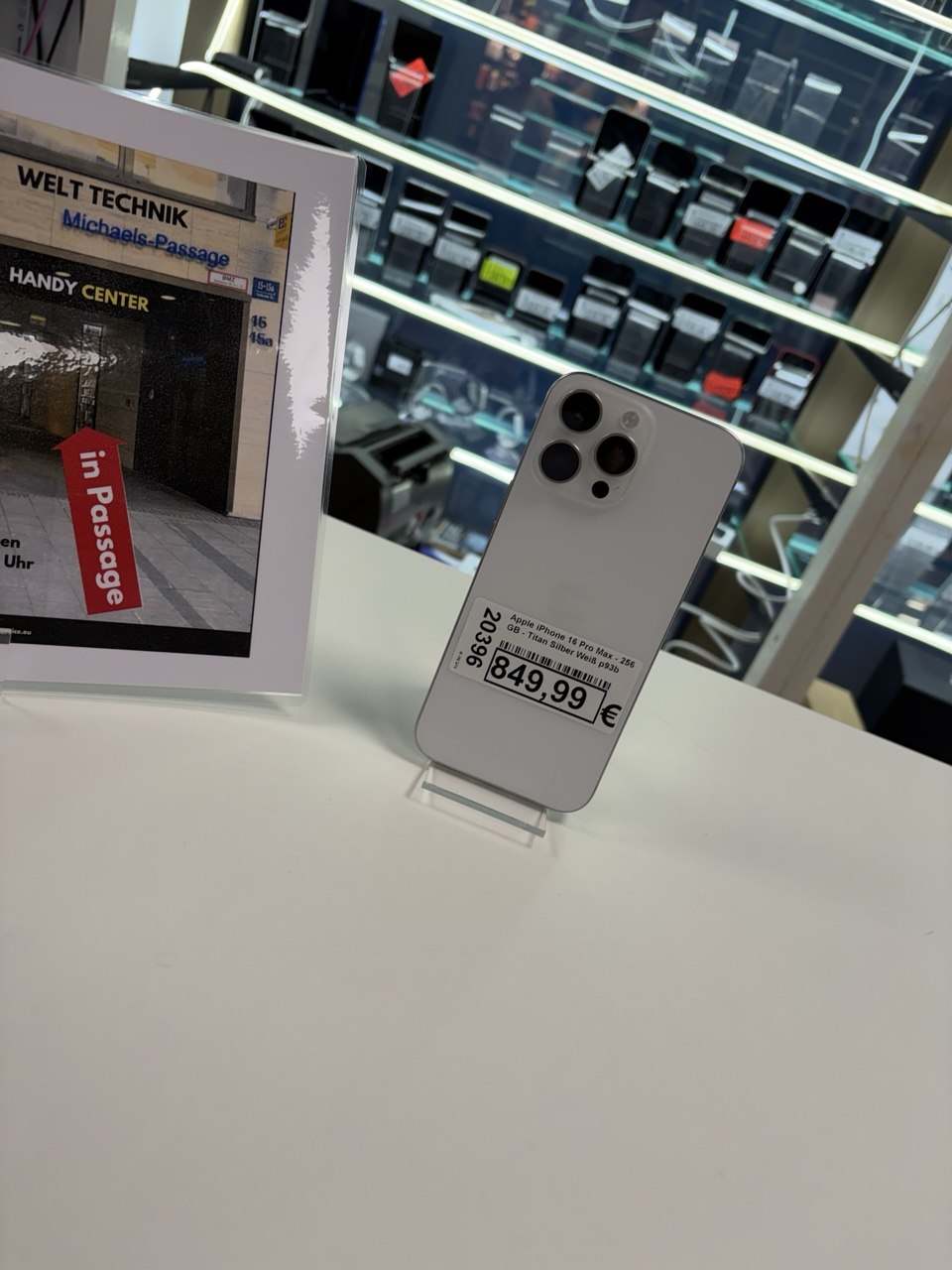 Apple iPhone 14 Pro Max, 256 GB, Silber Hauptbild