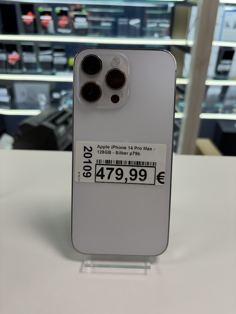 Apple iPhone 14 Pro Max 128GB Silber Zweitbild