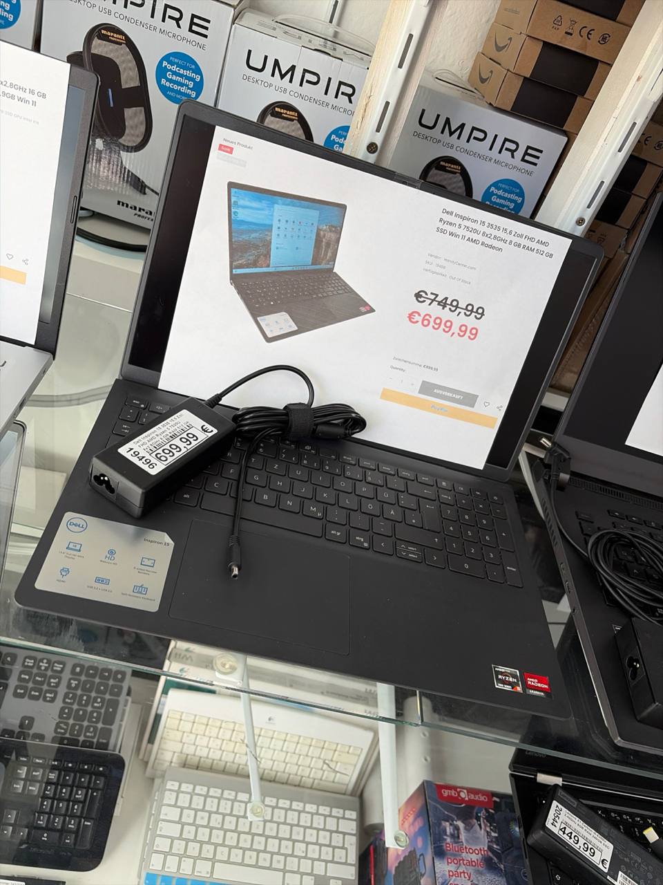 Dell Inspiron 15 3535 Laptop mit AMD Ryzen 5 Hauptbild
