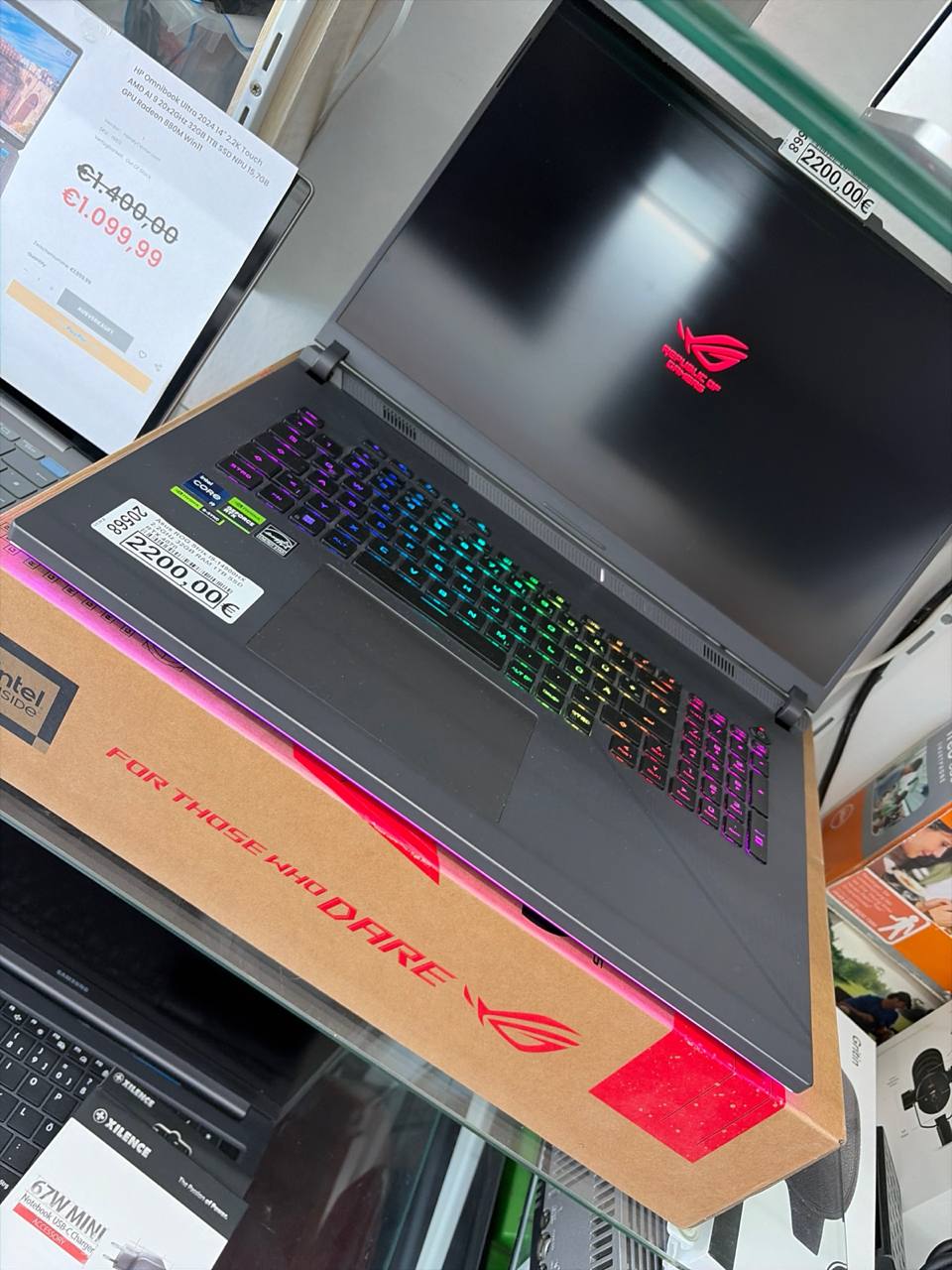 ASUS ROG Gaming Laptop mit RTX 4070 Hauptbild