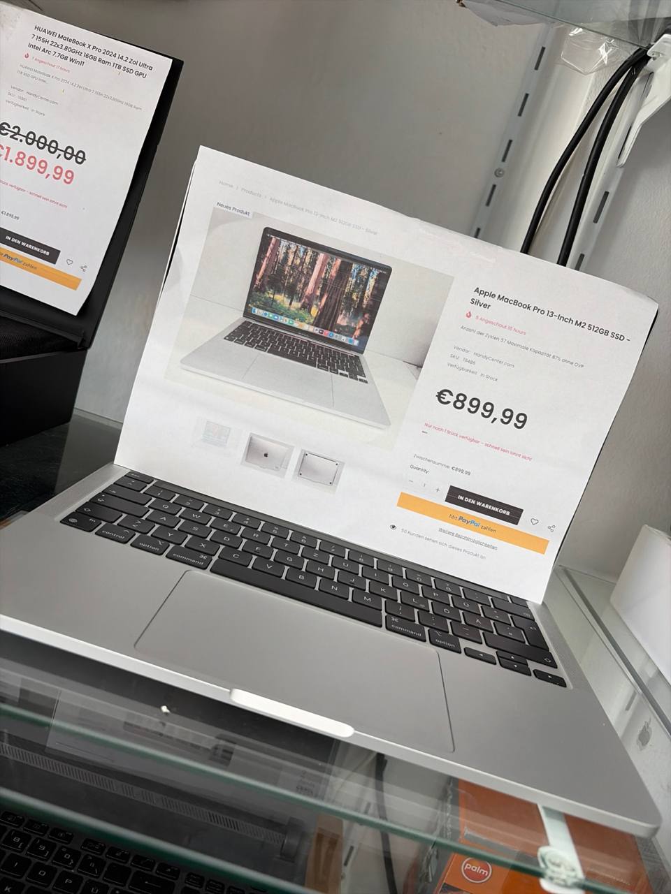Apple MacBook Pro 13" M2 512GB SSD Silber Zweitbild