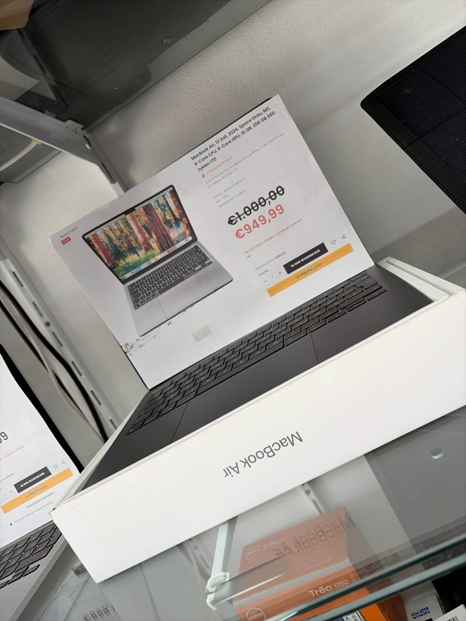 Apple MacBook Air 13" 2024 M4 Spacegrau Zweitbild