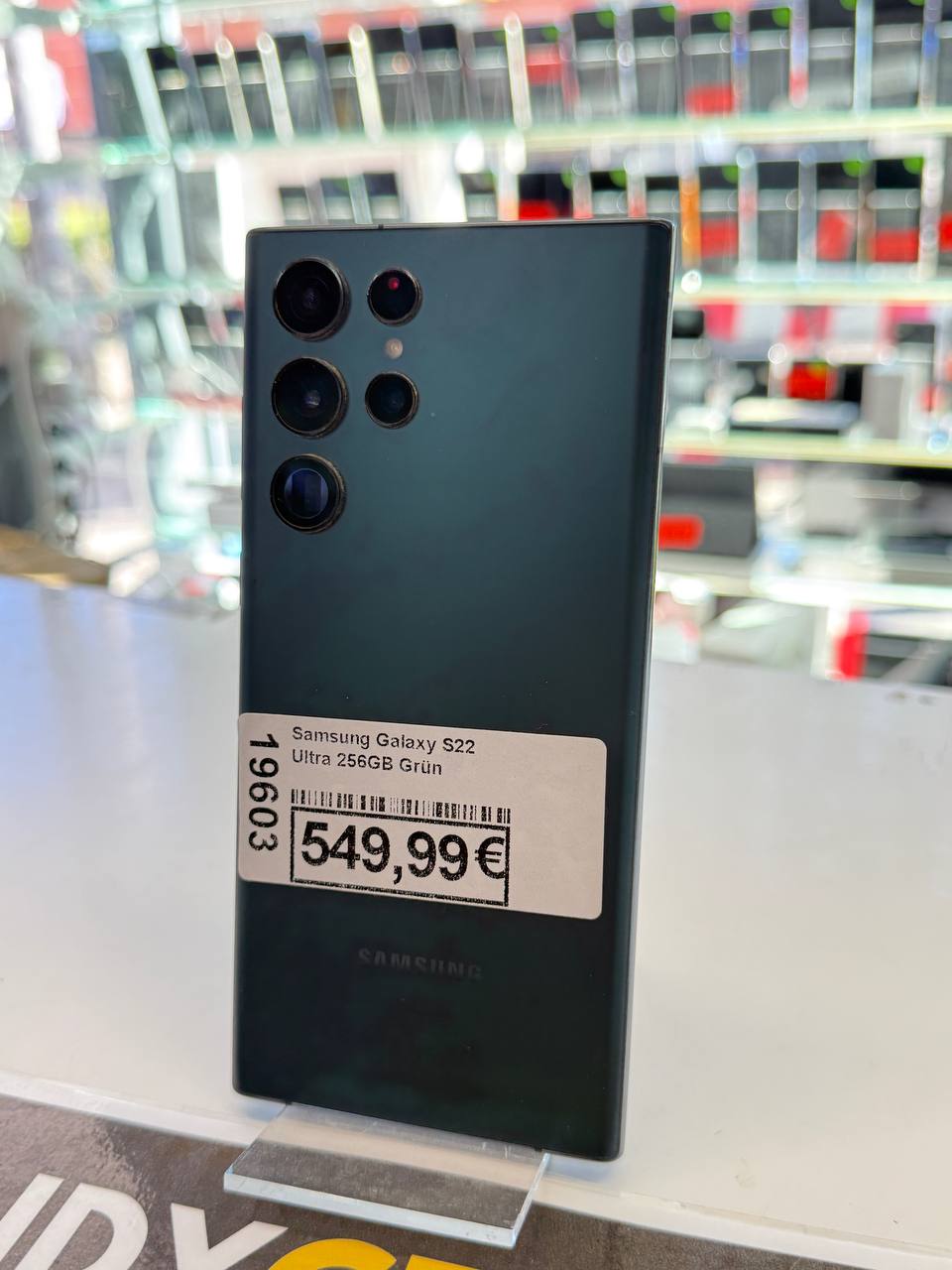 Samsung Galaxy S22 Ultra 256GB Grün