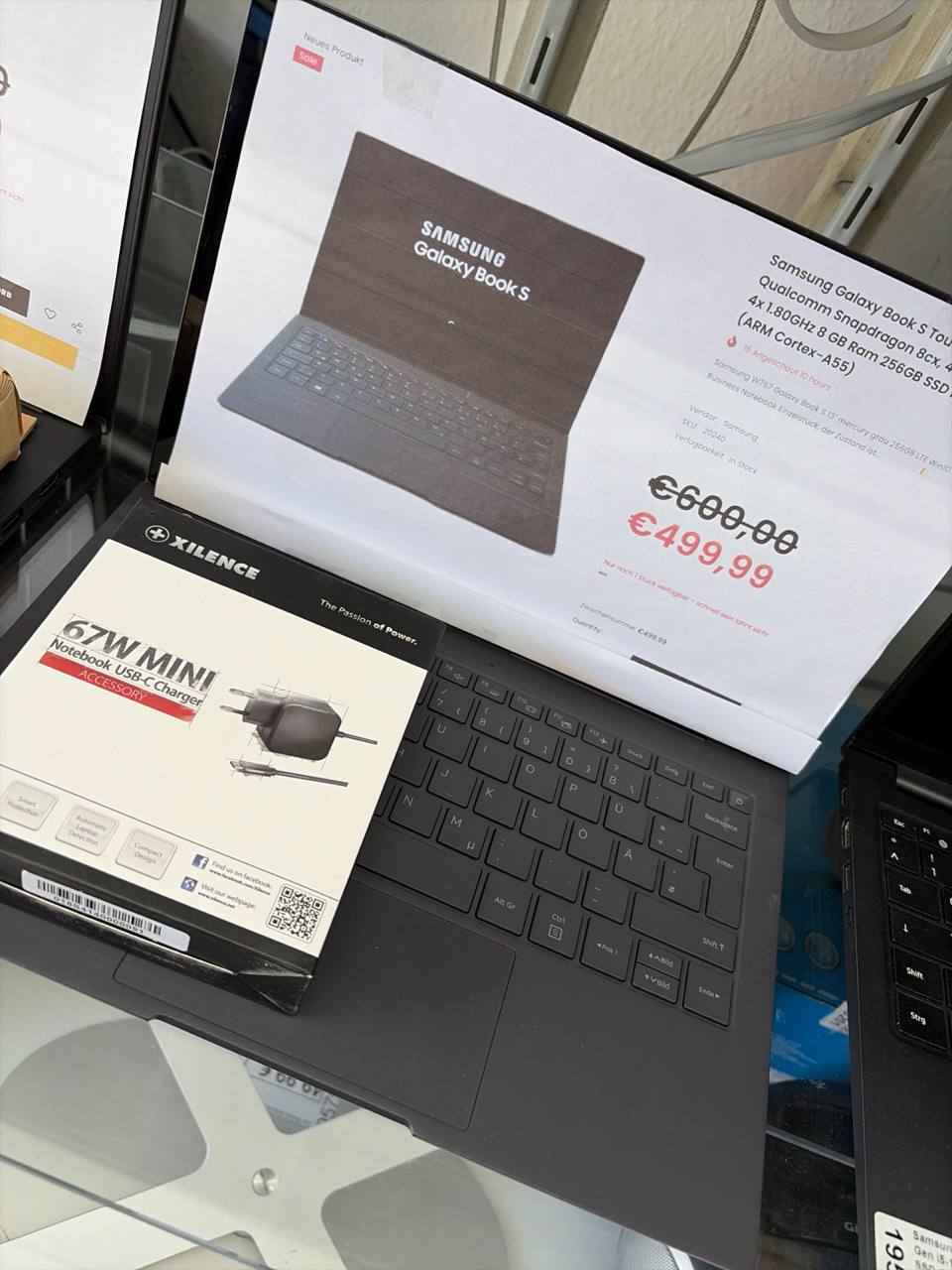 Samsung Galaxy Book S Touchscreen LTE mit Snapdragon 8cx Zweitbild