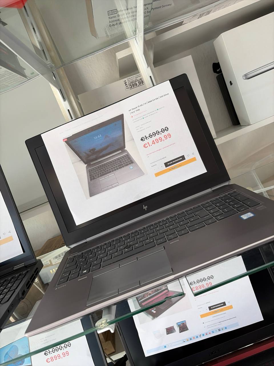 HP ZBook 15 G6 – Workstation Laptop 15,6" Zweitbild
