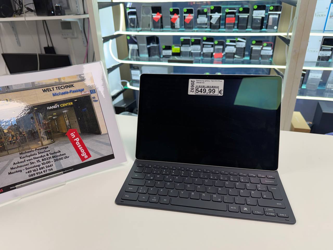Tablet mit Keyboard-Case 2-in-1 Device Hauptbild