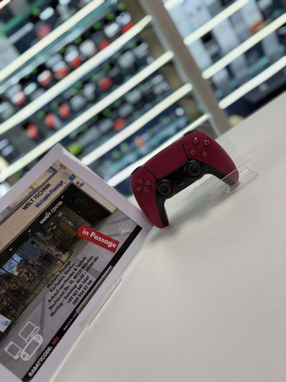 PlayStation 5 Controller DualSense Cosmic Red