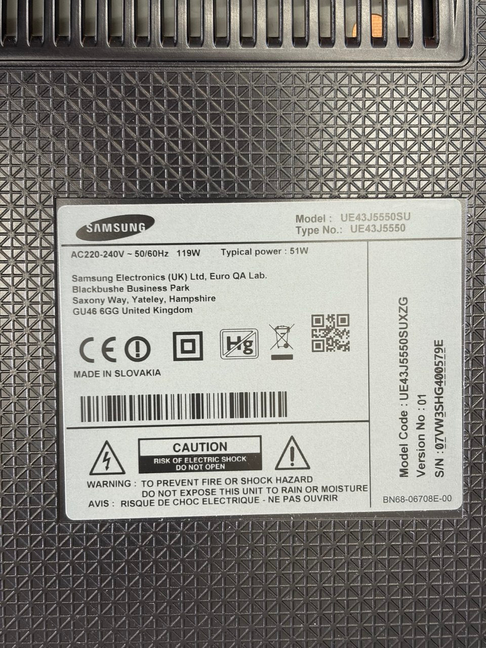 Samsung UE43J5550 43-Zoll Fernseher Zweitbild