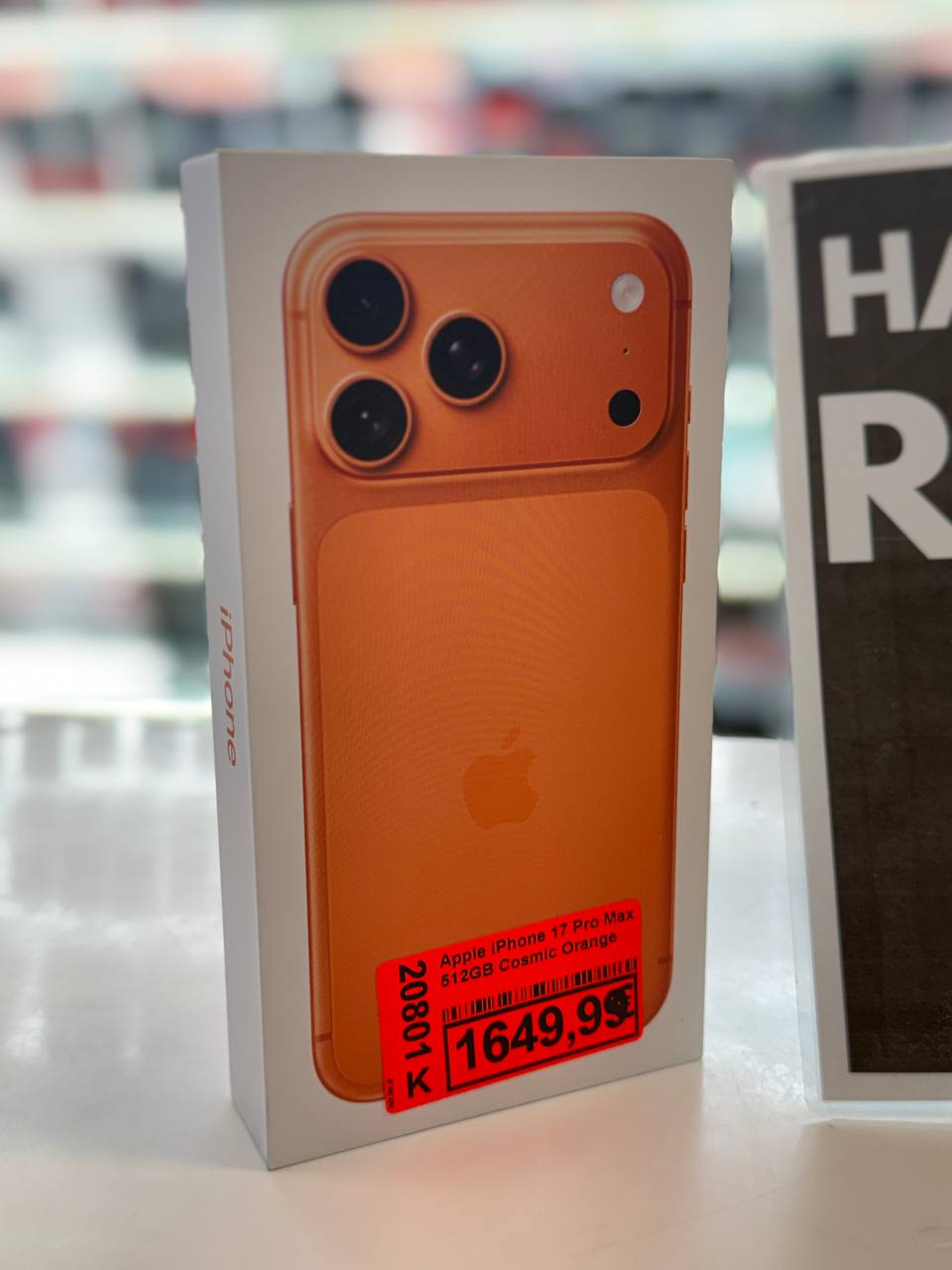 Apple iPhone 17 Pro Max 512GB Cosmic Orange