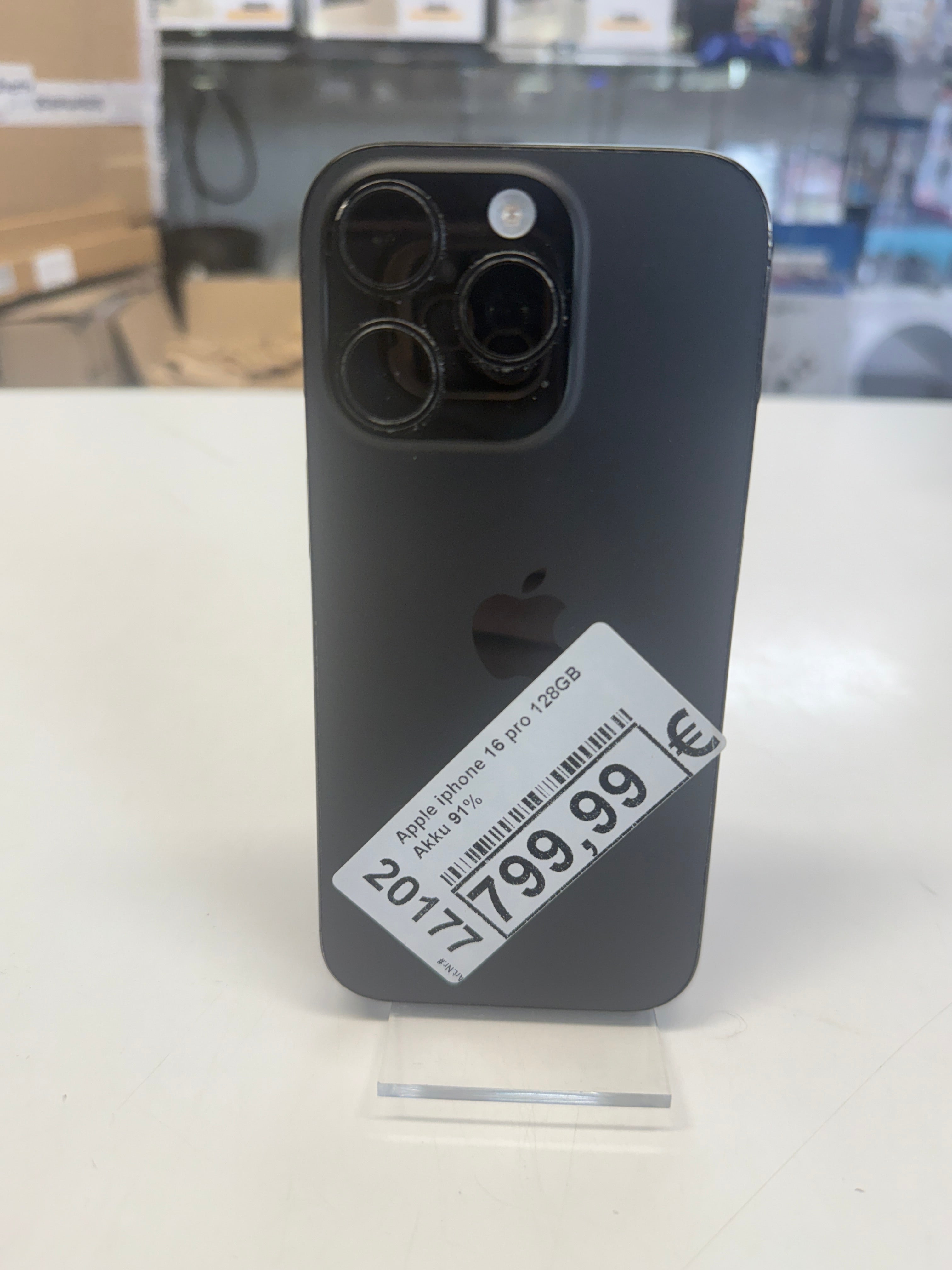 iPhone 16 Pro 128GB Space Black Hauptbild