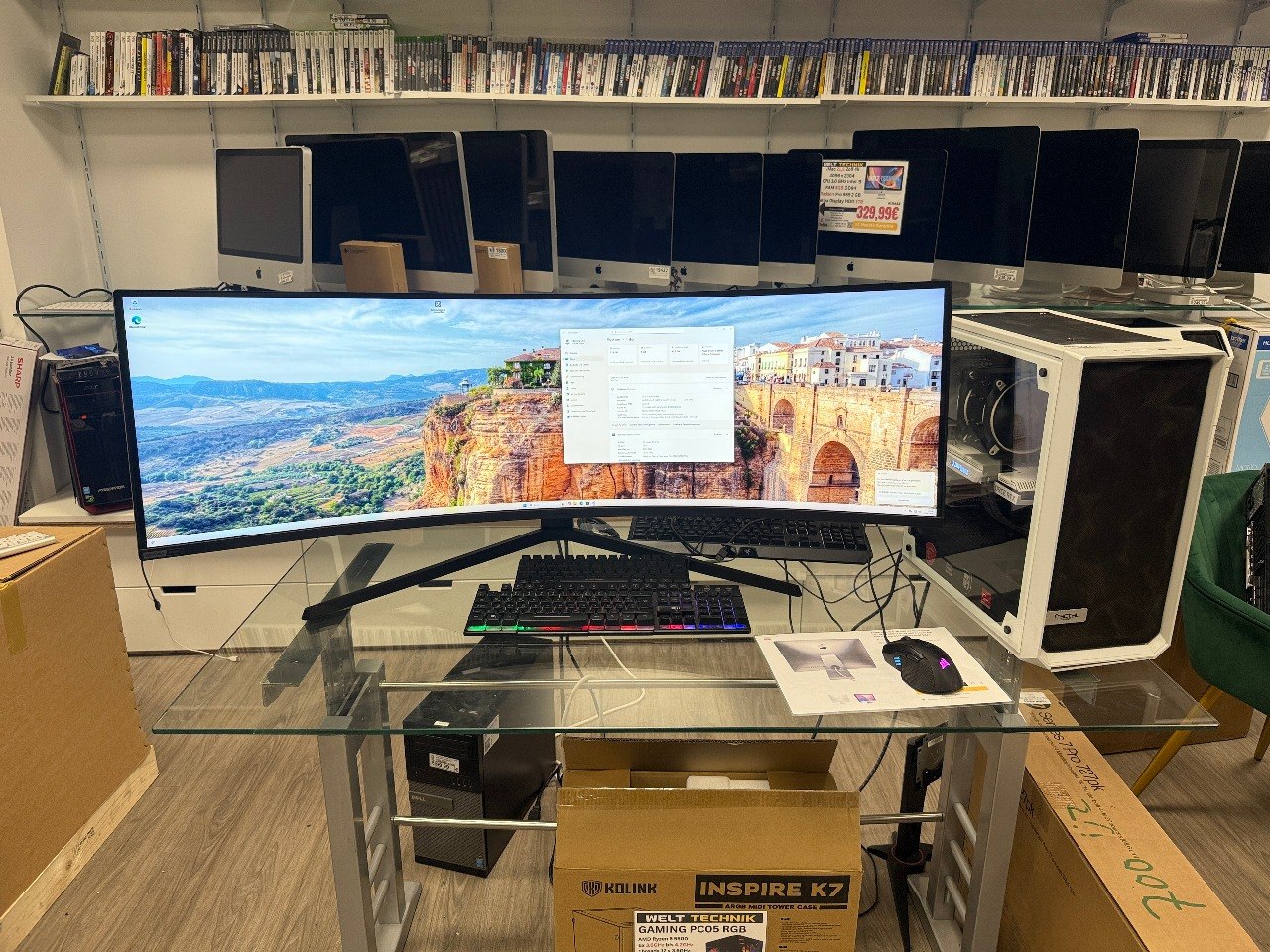 Kolnik INSPIRE K7 Gaming PC mit RGB-Beleuchtung Hauptbild