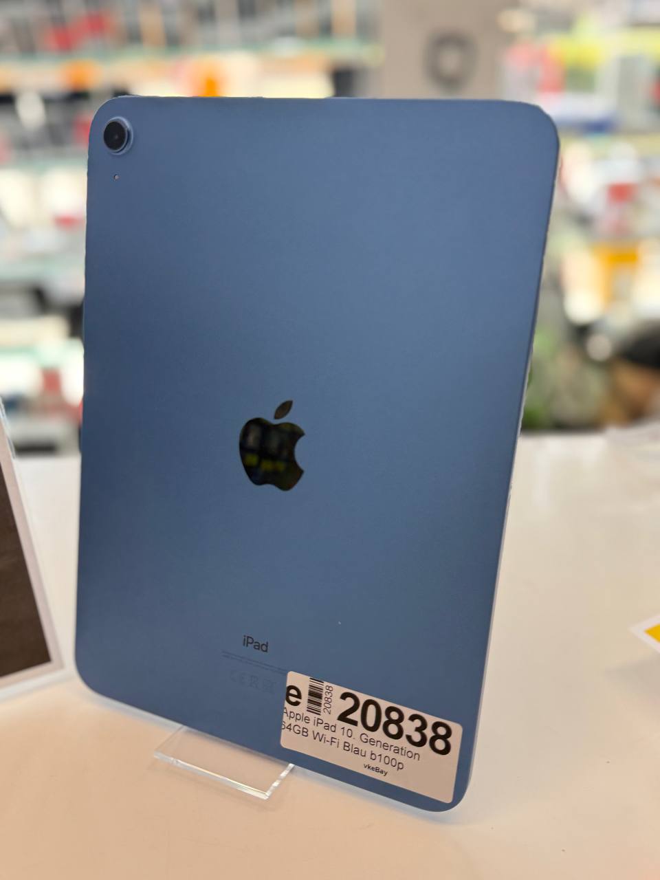 Apple iPad 10. Generation, 64GB, Blau Zweitbild