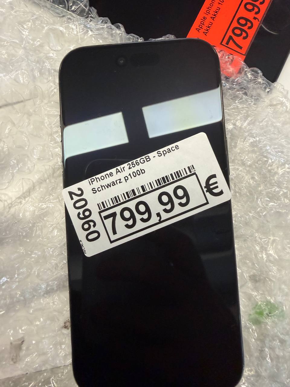 Apple iPhone Air 256GB Space Black