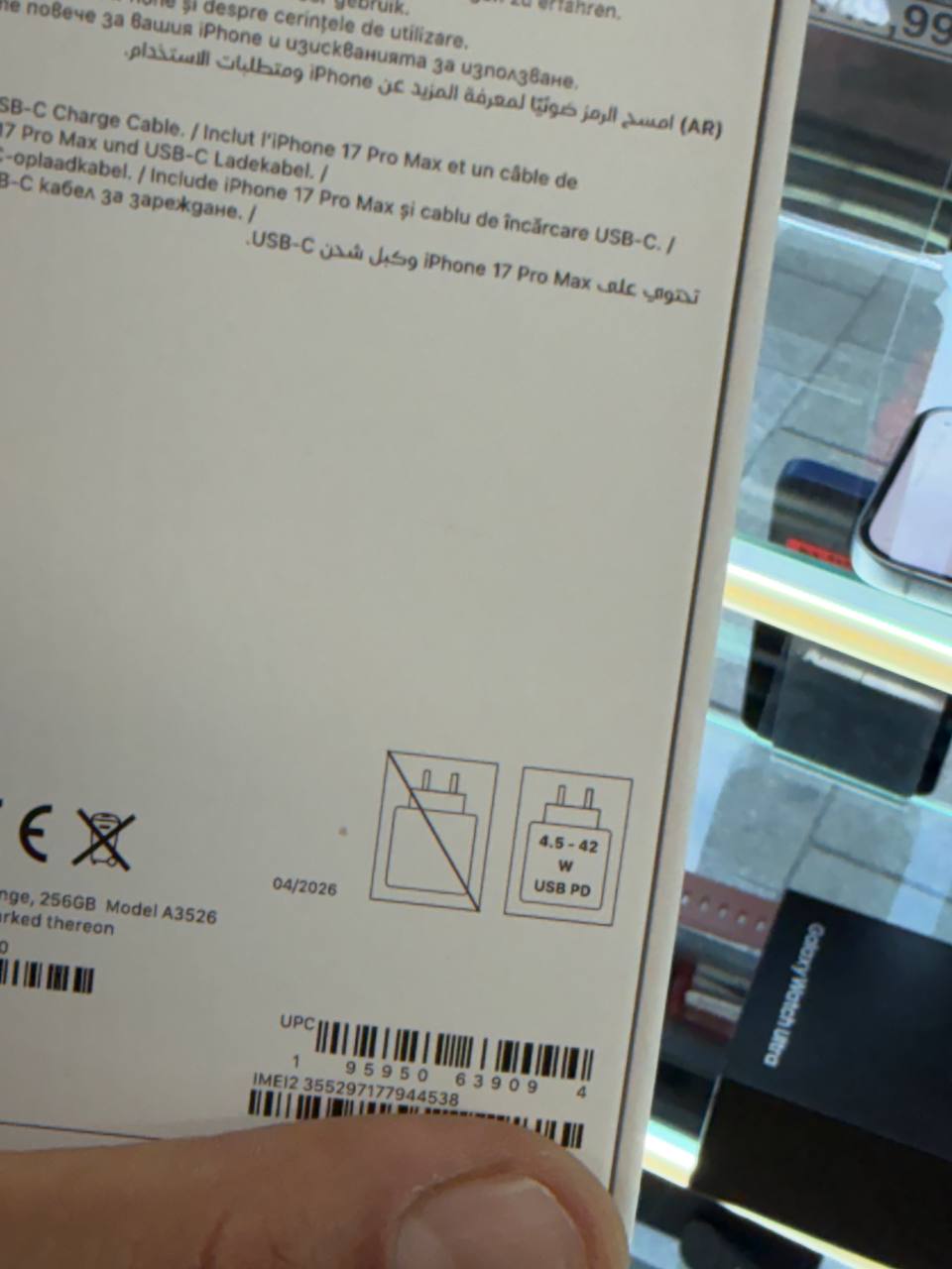 Produktinformationen Produktname: iPhone (Dummy/Display-Modell)