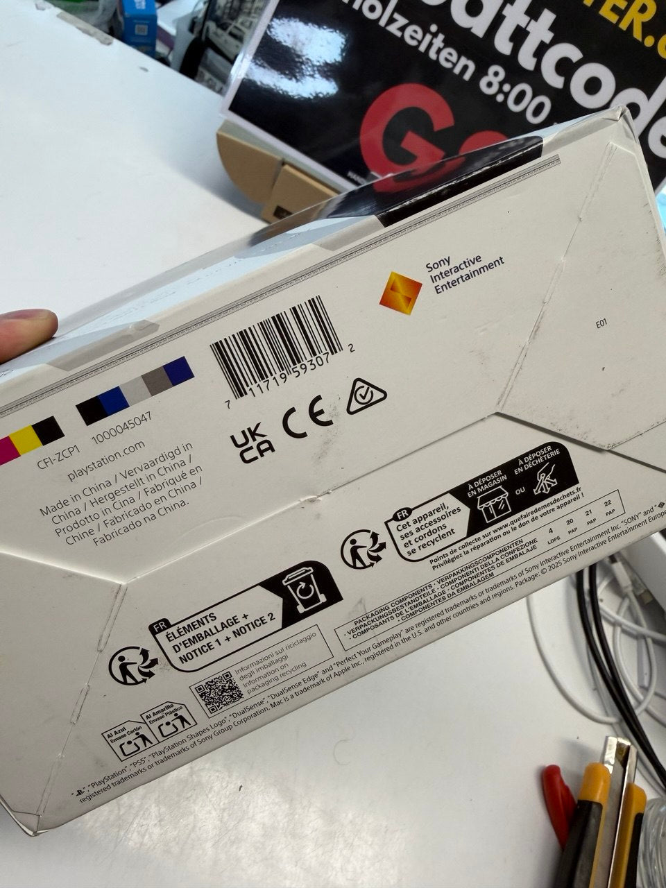 PlayStation 5 Konsole, Weiß/Schwarz