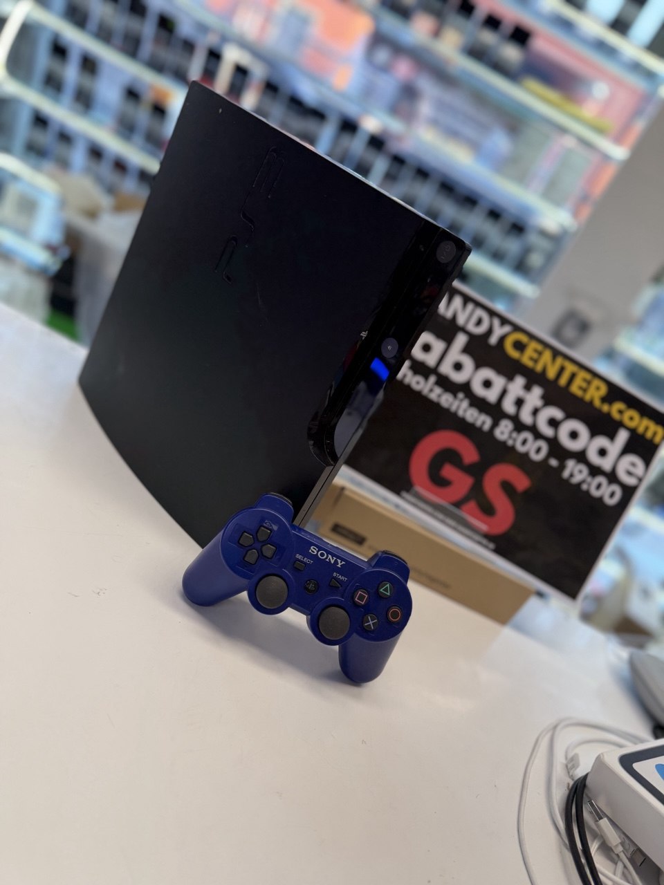 PlayStation 2 Slim SCPH- mit DualShock 2 Controller
