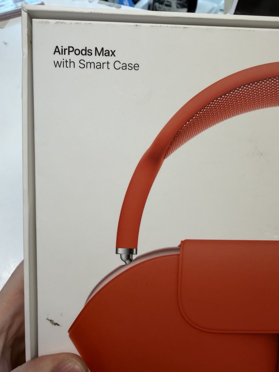 Apple AirPods Max mit Smart Case, Orange/Rot