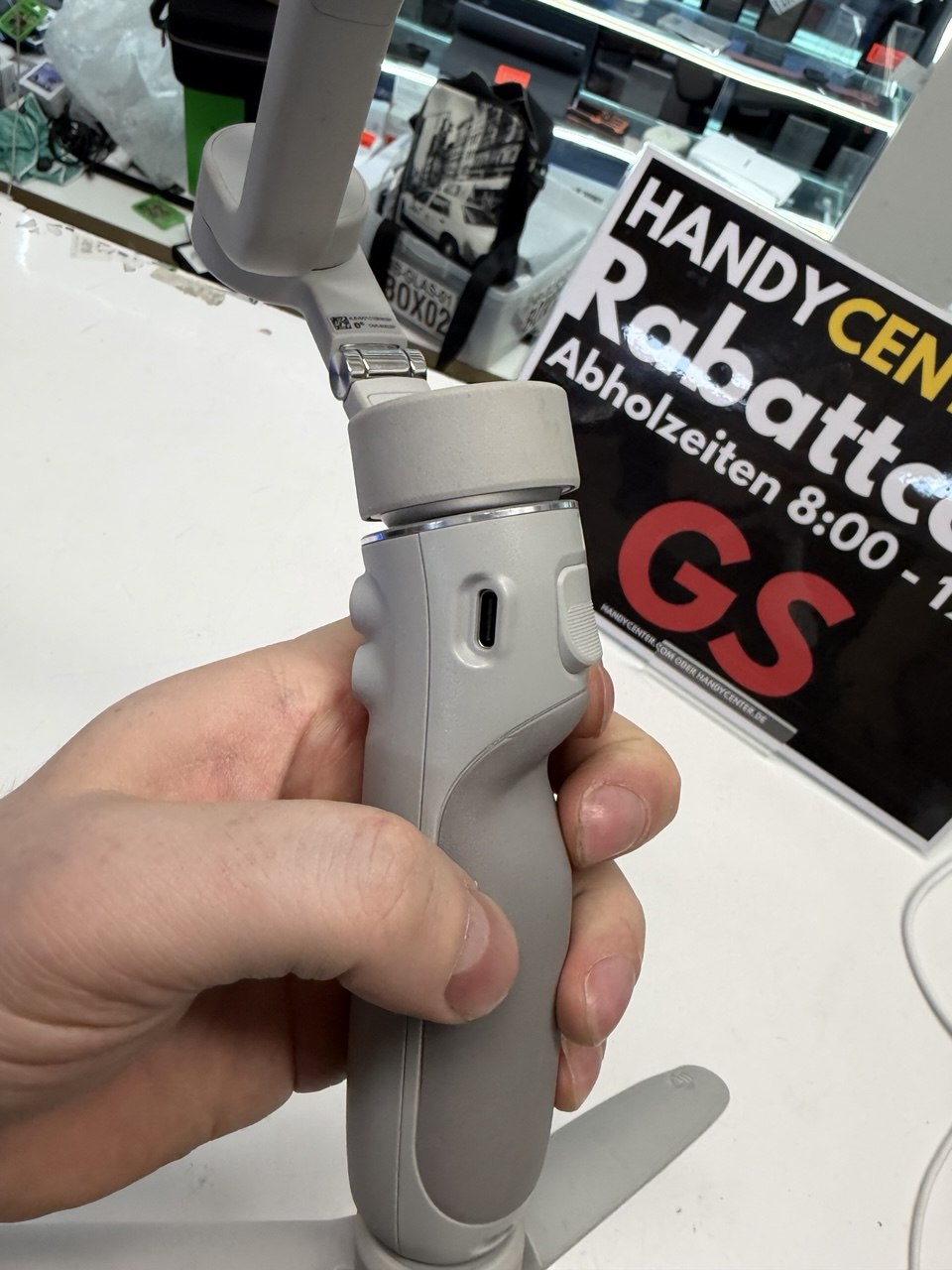 DJI OM 6 Smartphone Gimbal Stabilizer Grau Zweitbild