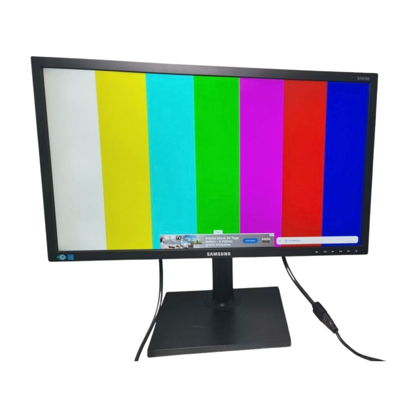 Samsung S24E450 Widescreen Monitor, 24 Zoll, 60 Hz, DVI, VGA Hauptbild