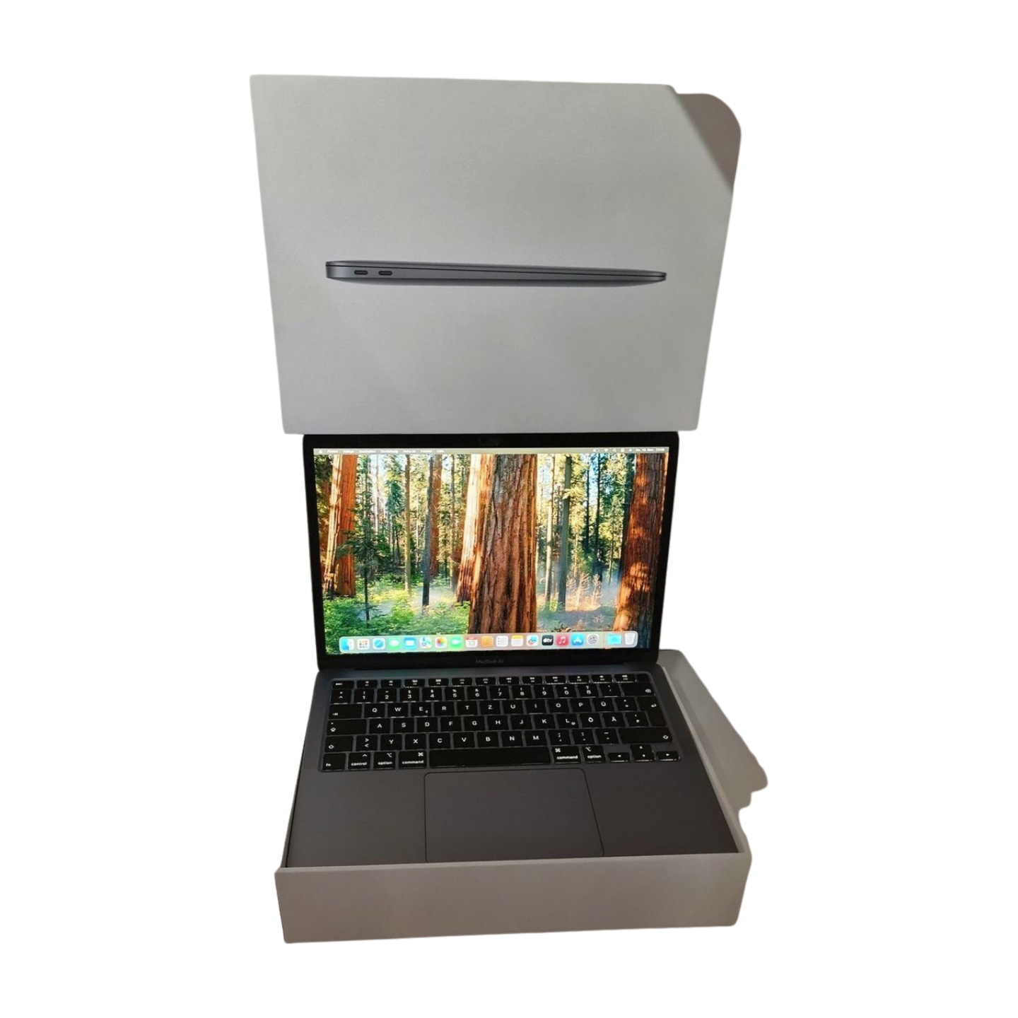 Apple MacBook Air "Core i3" 1.1 13" (Scissor, 2020) Specs Ladezyklen 78 Zweitbild