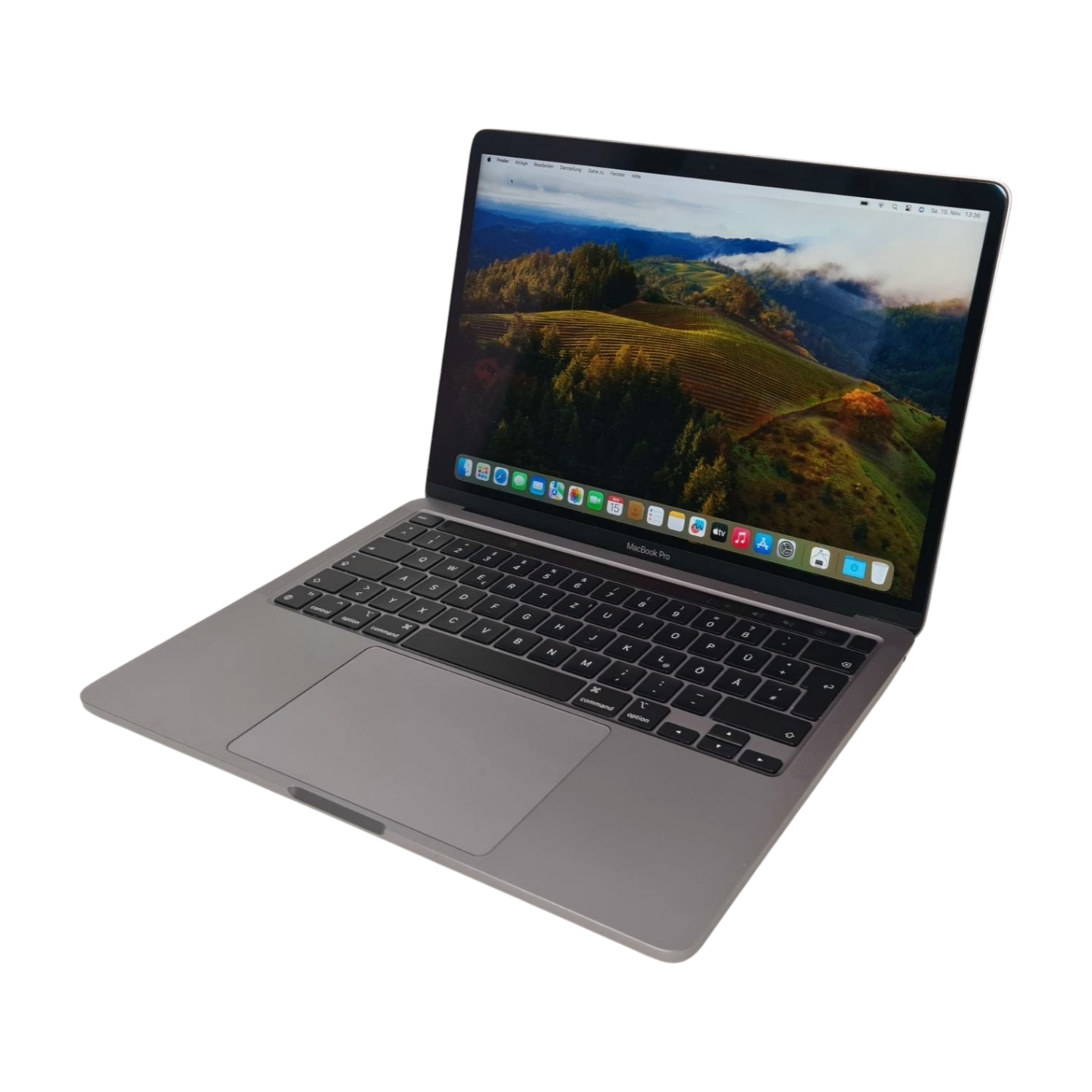 Apple MacBook Pro 13" (2022) Touch Bar M2 10-Core GPU 3,49 GHz Space Grau A2338 Zyklen 123
