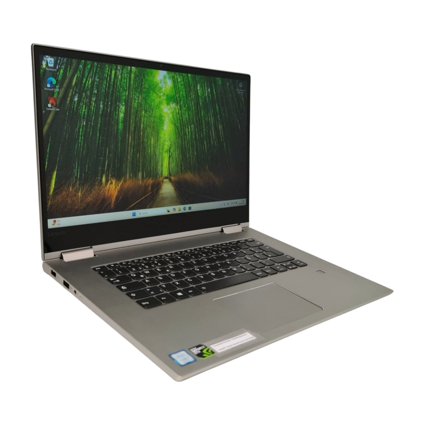 Lenovo Yoga 730-15IWL  i7-8565U 8x1,80GHz 16GB Ram 500GB SSD GPU NVIDIA GeForce GTX 1050 2GB Win11 Hauptbild