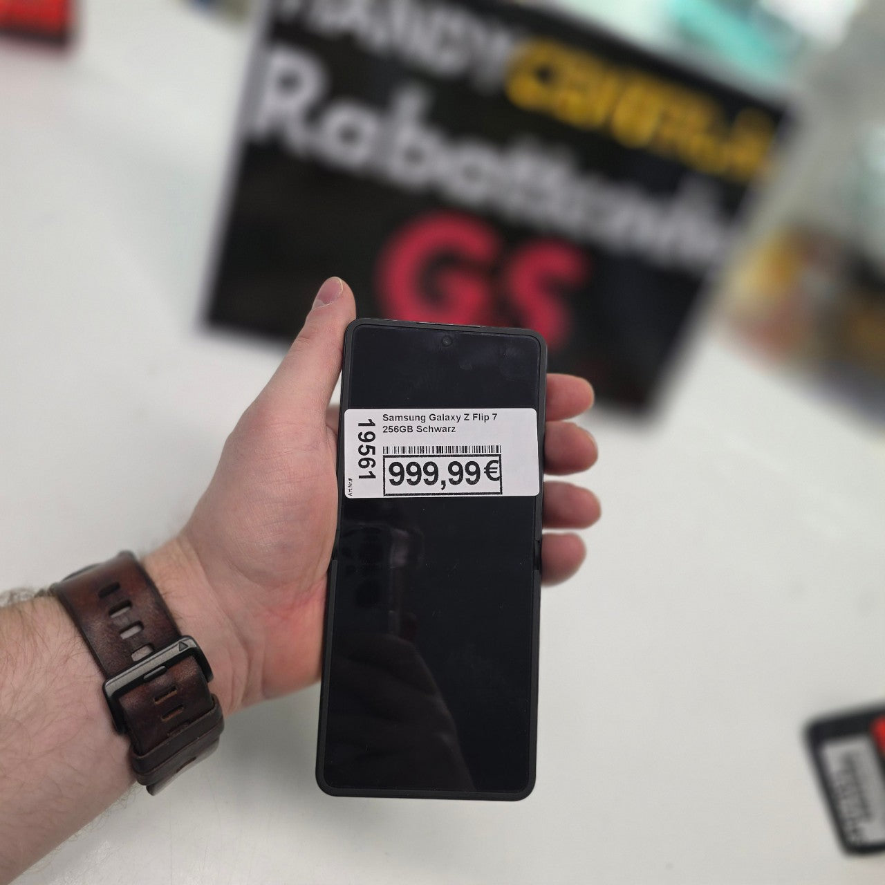 Samsung Galaxy Z Flip 7 256GB Schwarz Hauptbild