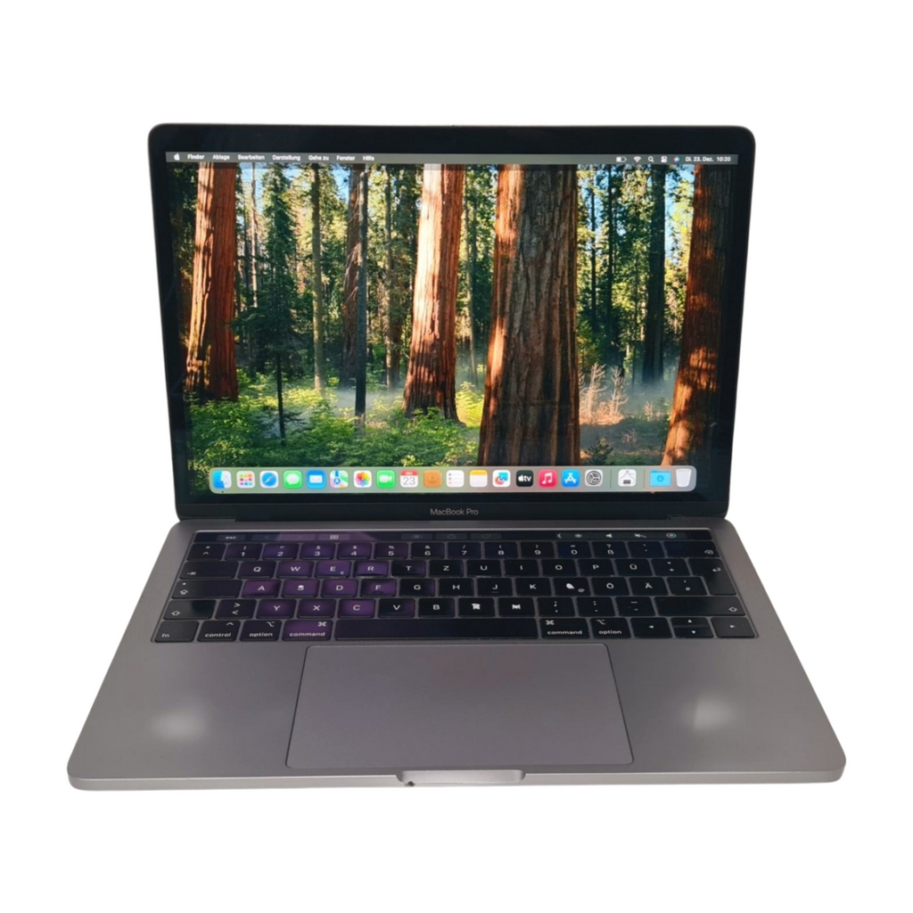 13 Zoll Apple MacBook Pro Touch Bar 2,3GHz i5 8GB RAM 512GB SSD Akku Zyklen 845