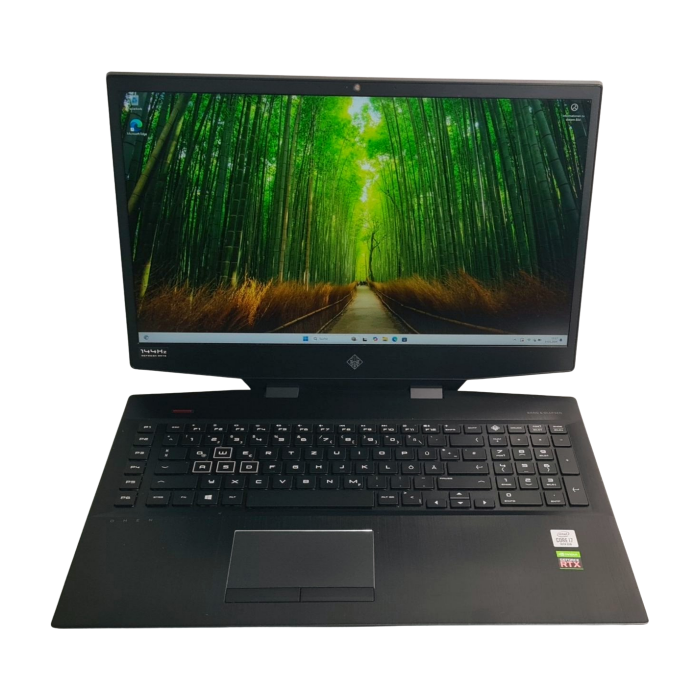 GeForce RTX 2070 Super 8GB, HP OMEN 17,3" FHD IPS 144Hz, i7-10750H 12x2,60GHz 16GB RAM 512GB SSD+1TB HDD Win11 Hauptbild