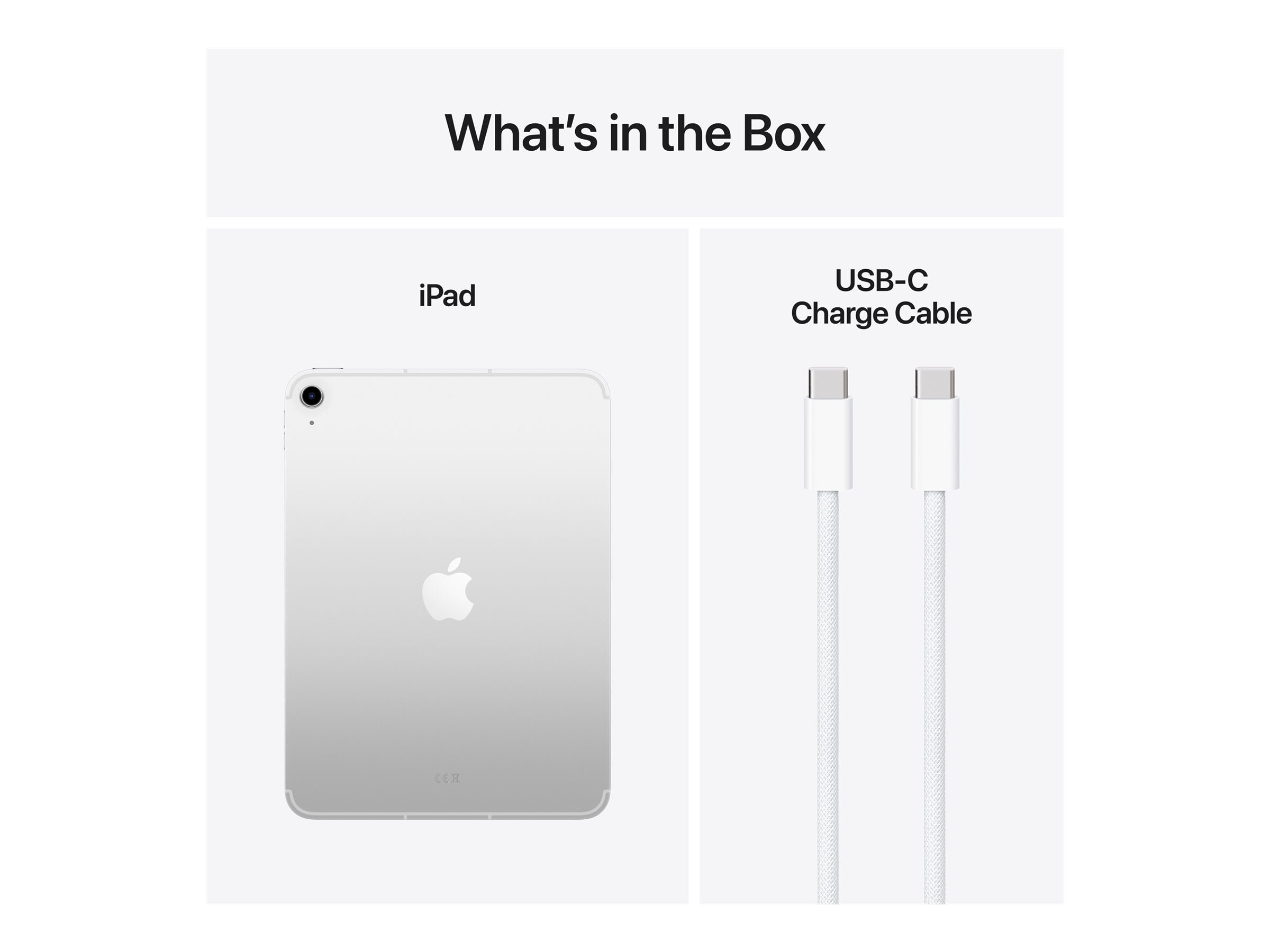 Apple iPad A16 Wi-Fi + Cellular 128GB Silber