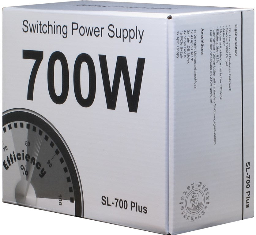 Inter-Tech SL-700W PLUS PC Netzteil 700 W ATX