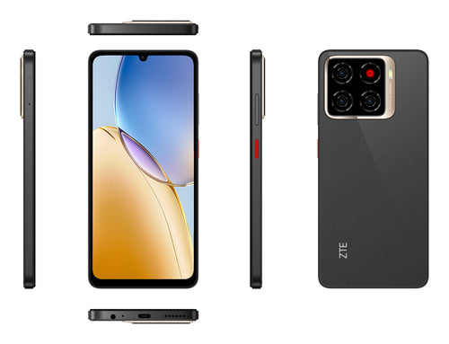 ZTE Blade A56 64GB Speicher 4GB RAM Schwarz Black