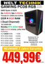 Gaming PC08 AMD Ryzen 3 4100 
- 4x 3.8GHz bis 4.0GHz  | RTX 3050 6GB | 8GB RAM | NEU 2 Jahre Garantie
