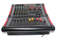 Power Dynamics PDM-S804A Leistungsfähiges 8-Kanal-Mischpult mit integriertem 2 x 350 W RMS Verstärker