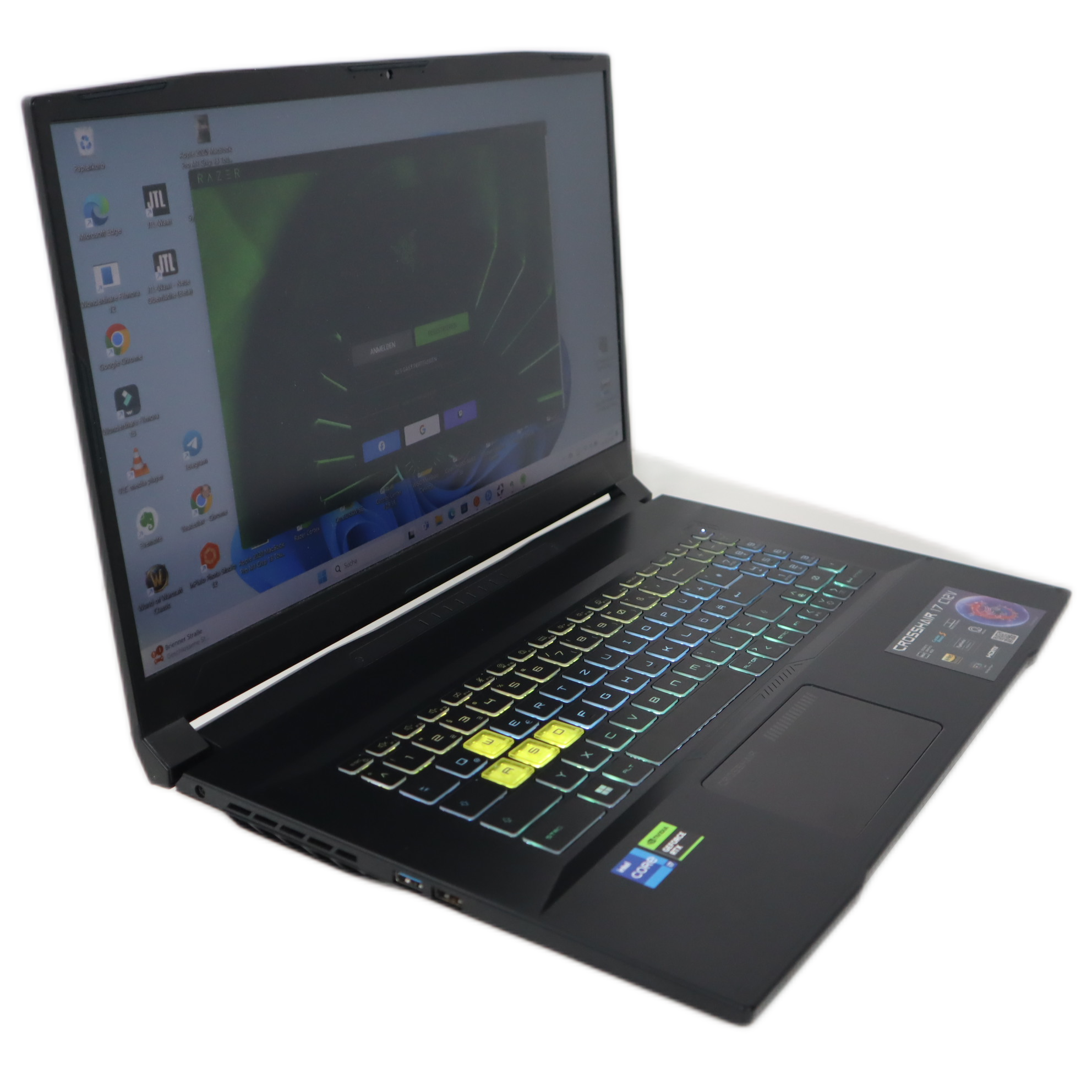 MSI CROSSHAIR 17 C12VF-409 RTX 4060 I7-12650H/16GB/ 500GB